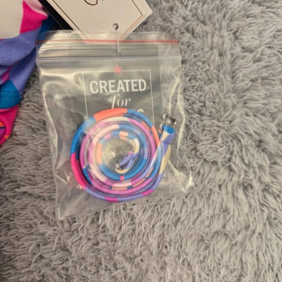 Salt + Cove Juniors Tropical Breeze Knot Multi One Piece Swimsuit XS NWT - Picture 7 of 10